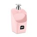 Dispenser com Válvula Metalizado Rosa Uz Utilidades