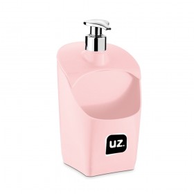 Dispenser com Valvula Metalizado Rosa