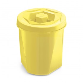 Porta Mantimentos Color 2 Litros Amarelo