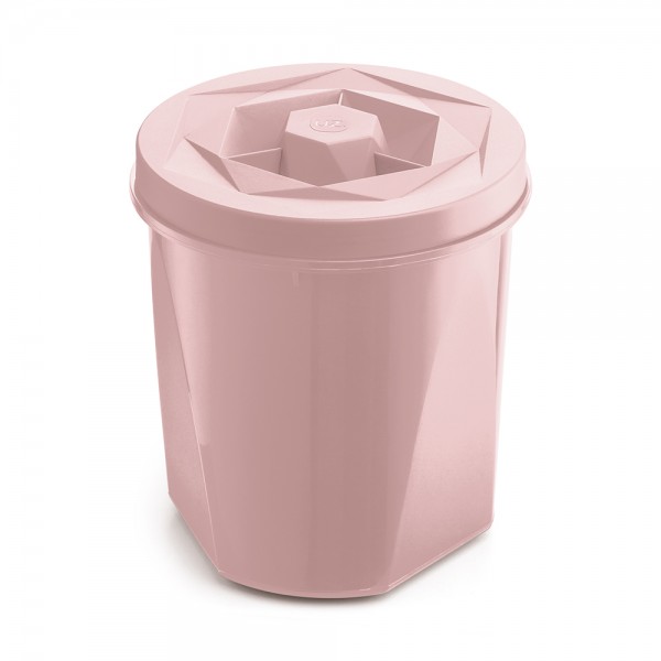 Porta Mantimentos Color 2 Litros Rosa