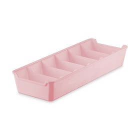 Organizador de Gavetas com Divisórias12,5x34 Rosa Uz Utilidades