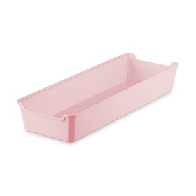 Organizador de Gaveta Liso 12,5x34 Rosa Uz Utilidades