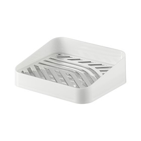 Saboneteira Slim Metalizado Prata