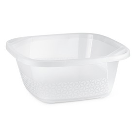 Bacia Slim 14 Litros Transparente Uz Utilidades