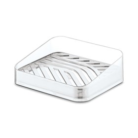 Saboneteira Slim Translúcido Transparente