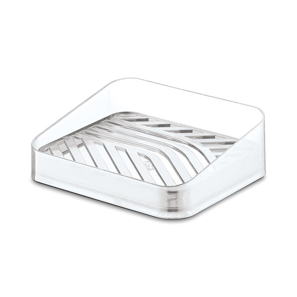 Saboneteira Slim Translúcido Transparente