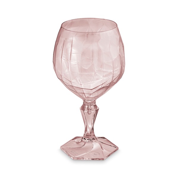 Taça Tango Translúcido 350ml Rosa