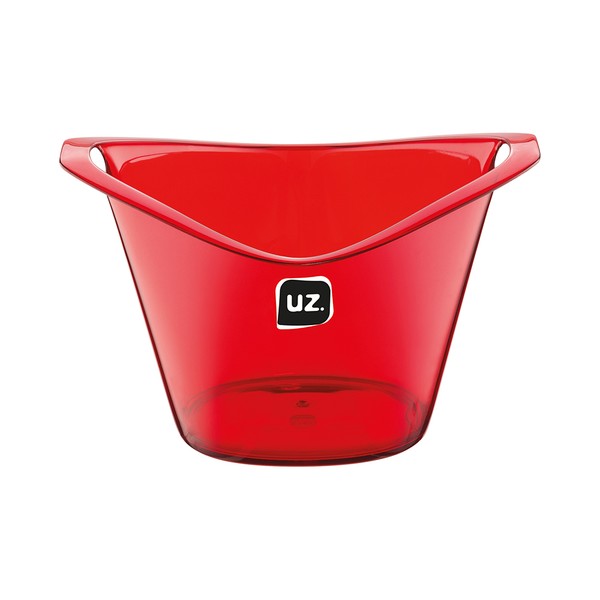 Balde de Gelo Gold Translúcido 3 Litros Vermelho