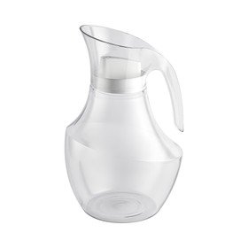 Jarra Valsa Translúcido com Tampa 2,1 Litros Transparente
