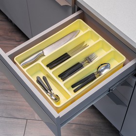 Organizador Multiuso sem Tampa Premum Amarelo Uz Utilidades