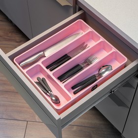 Organizador Multiuso sem Tampa Premum Rosa Uz Utilidades