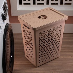 Cesto Organizador 55 Litros Capuccino Uz Utilidades