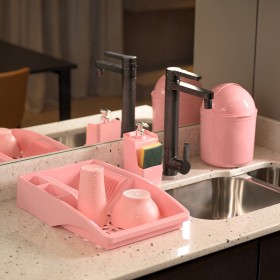 Kit Pia Multiúso Sólido Rosa