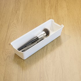 Organizador de Gaveta 8,5x25,5 Branco