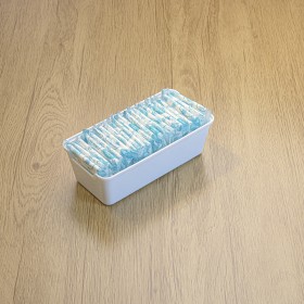 Organizador de Gaveta 8,5x17 Branco