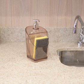 Dispenser Porta Detergente Gold 500ml Rosa Uz Utilidades