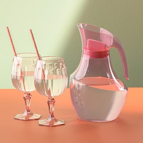 Taça Samba Translúcido 350ml Rosa