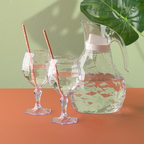 Jarra Tango Translúcido com Tampa 2,3 Litros Transparente