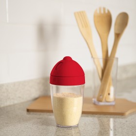 Porta Condimentos Plus 300ml Vermelho