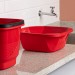 Bacia Slim 8,5 Litros Vermelho