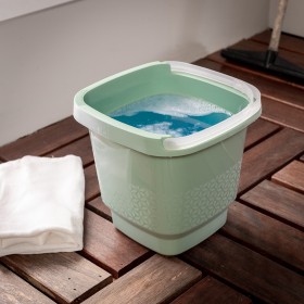 Balde Slim com Alça 8,5 Litros Verde Menta