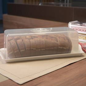 Porta Pães 16,5cm X 38,6cm Branco Uz Utilidades