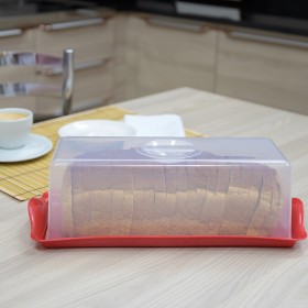 Porta Pães Vermelho