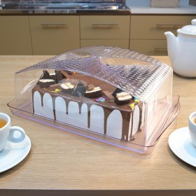 Boleira Retangular Premium Rosa