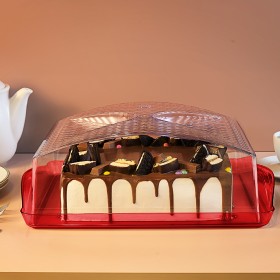 Boleira Retangular Premium Vermelho