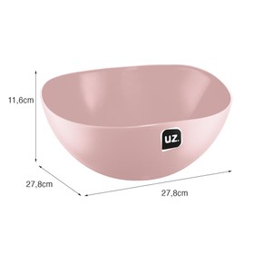 Saladeira Gold 3 Litros Rosa