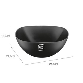 Saladeira Gold 2 Litros Preto