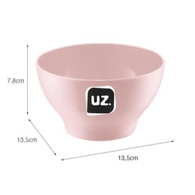 Cumbuca Premium 500ml Rosa Uz Utilidades