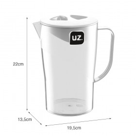 Jarra Slim Translúcido 2 Litros Transparente