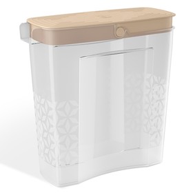 Porta Sabão em Pó Slim 1,65 Litros Cappuccino