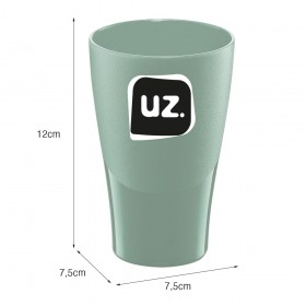 Copo Slim 300ml Verde Menta