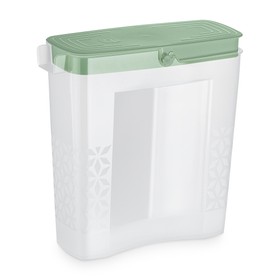 Porta Sabão em Pó Slim 1,65 Litros Verde Menta