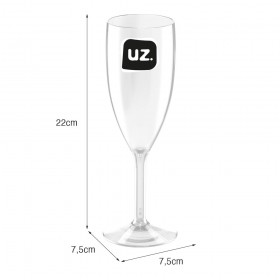 Taça Gold Translúcido 300ml Transparente