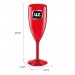 Taça Gold Translúcido 300ml Vermelho