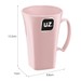 Caneca Cappuccino Plus 400ml Rosa