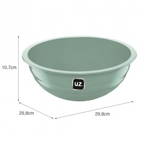 Saladeira Gomada 4 Litros Verde Menta