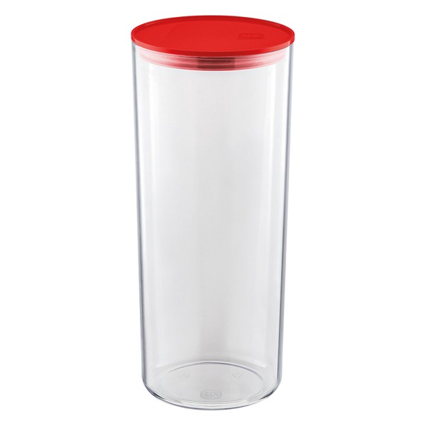 Organizador Hermético  2,5litros Vermelho Uz Utilidades