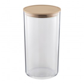 Organizador Hermético Translúcido 1,9 Litros Capuccino