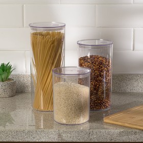 Organizador Hermético 1,9litros Transparente Uz Utilidades