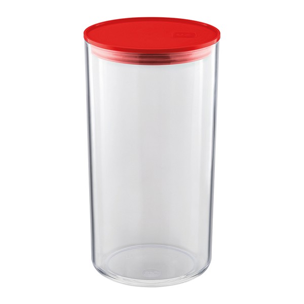 Organizador Hermético 1,9litros Vermelho Uz Utilidades