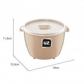 Pote Multiúso Premium 1,5 Litros Cappuccino