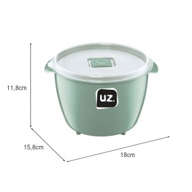 Pote Multiúso Premium 1,5 Litros Verde Menta