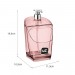 Dispenser Porta Detergente Gold Translúcido 500ml Rosa