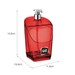 Dispenser Porta Detergente Gold 500ml Vermelho Uz Utilidades