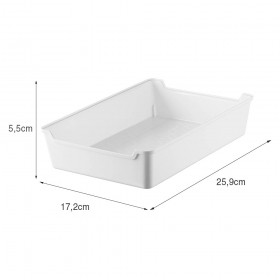Organizador de Gaveta 17x25,5 Branco
