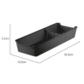 Organizador de Gaveta para Facas 12,5x34 Preto